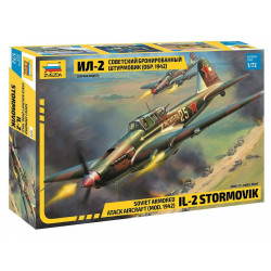 1:72 Zvezda 7279 - IL-2 Soviet Armored Attack Aircraft