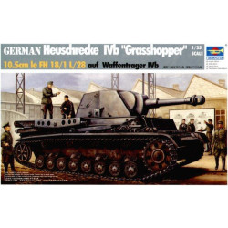 1:35 Trumpeter 00373 - German Heuschrecke IVb "Grasshopper" 10,5cm le FH 18/1 L/28