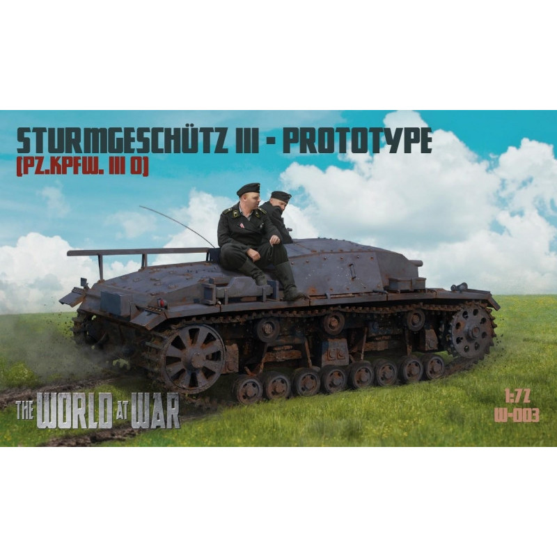 1:72 IBG Models WAW003 - Sturmgeschutz III - Prototyp Pz.Kpfw.III serie 0