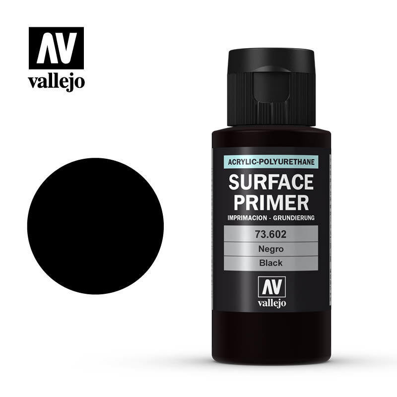 Vallejo Surface Primer 60 ml 73.602 Black