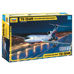 1:144 Zvezda 7004 - Российский авиалайнер ТУ-154М