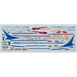 1:144 Zvezda 7004 - Российский авиалайнер ТУ-154М