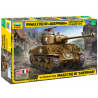 1:35 Zvezda 3676 - US Medium Tank M4A3 (76) W "Sherman" 76mm