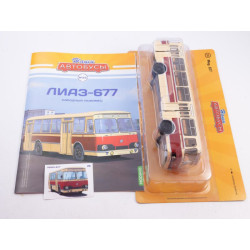 1:43 LiAZ-677 autobuss ar žurnālu №28, Modimio Collections