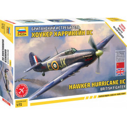 1:72 Zvezda 7322 - Hawker Hurricane IIC British Fighter